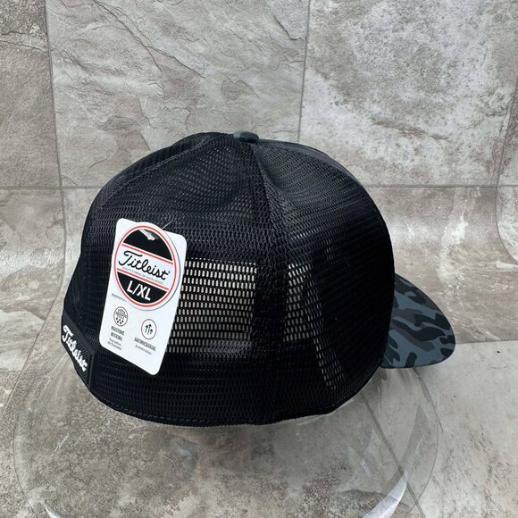 NEW Titleist Monterey 2023 Fitted Golf Hat Cap - Black Camo Pick Your Size - Picture 7 of 8